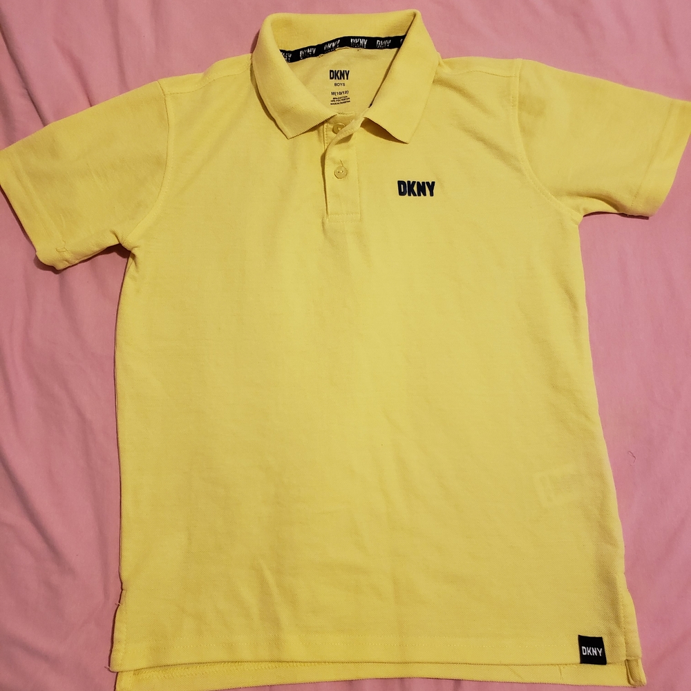 DKNY Sunny Yellow Polo Shirt